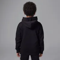 Nike Jordan Little детские Baseline Pullover Толстовка с капюшоном цвет черный