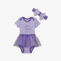 Nike Swooshfetti Baby 2-Piece Tutu Bodysuit Boxed комплект колір фіолетовий