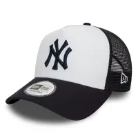 Шапка New Era Team Block Trucker New York Yankees 12380796 - белый Черная