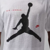 Nike Jordan чоловічі Graphic футболка колір білий