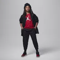 Nike Jordan Big дитячі футболка колір червоний