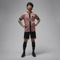 Nike Paris Saint-Germain 2024/25 Stadium Third чоловічі Jordan Dri-FIT Soccer Replica Jersey Pink