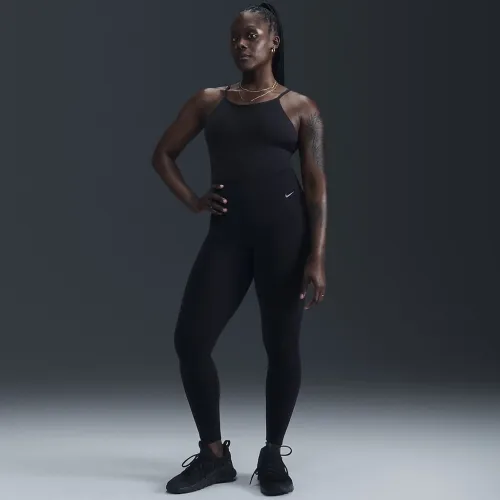 Nike Zenvy жіноча Gentle-Support З високою талією Full-Length лосіни колір чорний