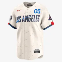 Fцвет красныйdie Freeman Los Angeles Dodgers 2024 World Series Champions City Connect мужские Nike Dri-FIT ADV MLB Limited Jersey цвет коричневый