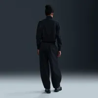 Nike Sportswear Phoenix Fleece женская Mid-Rise оверсайз Tapeцвет красный Pants цвет черный