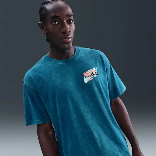 Nike мужские баскетбольные футболка синий