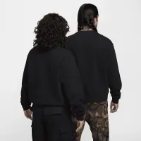 Nike SB Fleece Skate Crew колір чорний