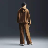 Nike Sportswear женская оверсайз Full-Zip French Terry Толстовка с капюшоном цвет коричневый