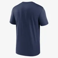 New York Yankees 2024 World Series Authentic Collection Legend чоловічі Nike Dri-FIT MLB футболка блакитний