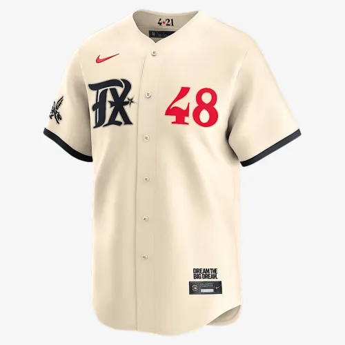 Jacob deGrom Texas Rangers City Connect чоловічі Nike Dri-FIT ADV MLB Limited Jersey колір коричневий