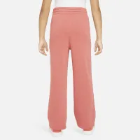 Nike Sportswear Club Fleece Big дитячі (Girls') Wide-Leg Pants колір червоний