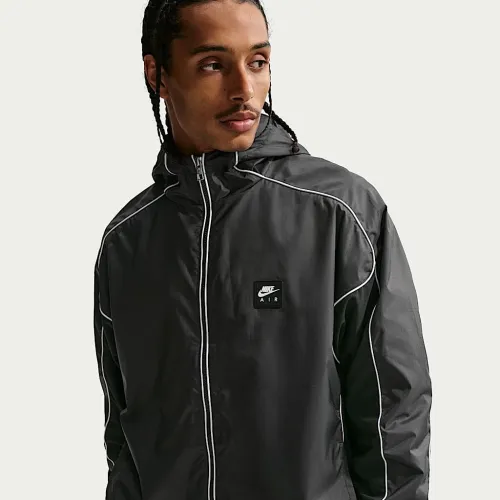 Nike Air мужские Full-Zip Hybrid Utility Куртка цвет черный
