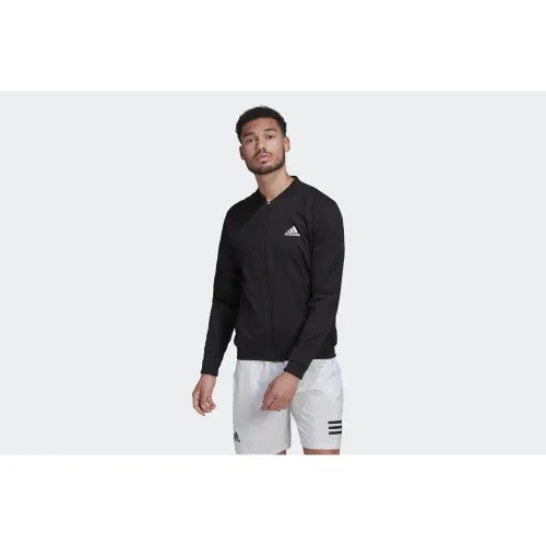 Кофта/футболка adidas Tennis Stretch-Woven H67151 - Чорна