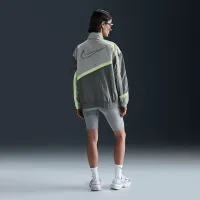 Nike Sportswear женская оверсайз Woven Куртка цвет серый
