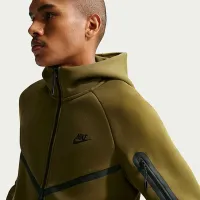 Nike Tech чоловічі Fleece Windrunner Full-Zip Куртка колір коричневий