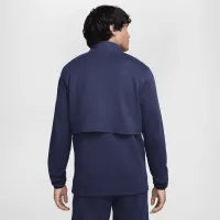 Nike Tour мужские 1/2-Zip для гольфа Top синий