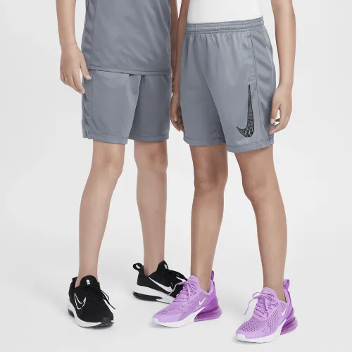 Nike Trophy23 Big детские Dri-FIT шорты цвет серый