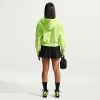 Nike Sportswear Phoenix Fleece жіноча Loose Full-Zip Cropped Толстовка з капюшоном Yellow