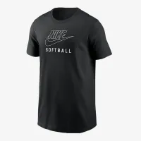 Nike Swoosh Big дитячі Softball футболка колір чорний