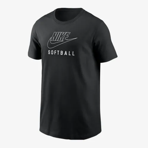 Nike Swoosh Big детские Softball футболка цвет черный