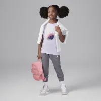 Nike Jordan Hoop Style Little дитячі Graphic футболка колір фіолетовий