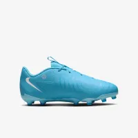 Nike Jr. Phantom GX 2 Academy Little/Big дитячі MG Low-Top футбольні бутси блакитний