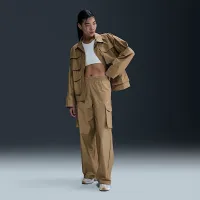 Nike Sportswear Everything Wovens женская Mid-Rise Cargo Pants цвет коричневый
