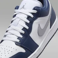 Nike Air Jordan 1 Low чоловічі Кросівки колір білий