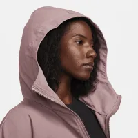 Nike Sportswear Everything Wovens жіноча оверсайз Hooded Куртка колір фіолетовий