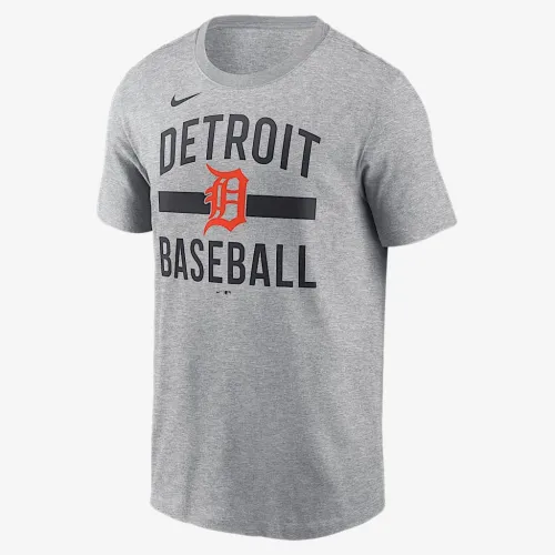 Detroit Tigers Arched чоловічі Nike MLB футболка колір сірий