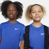 Nike Dri-FIT Legend Big детские тренировочные футболка синий