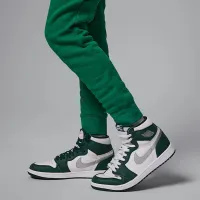 Nike Jordan MJ Brooklyn Fleece Essentials Big детские Pants цвет зеленый