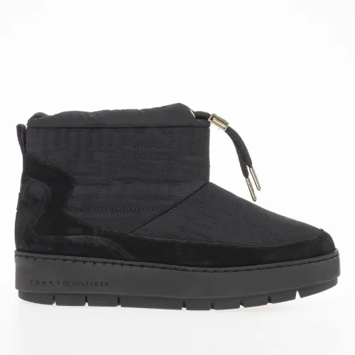 Кросівки Tommy Hilfiger Tommy Monogram Snowboot FW0FW07637-BDS - Чорні