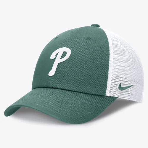 Philadelphia Phillies Bicoastal Club чоловічі Nike MLB Trucker Adjustable Hat колір зелений