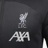 Liverpool FC Strike чоловічі Nike Dri-FIT Soccer Hooded Knit Tracksuit колір сірий