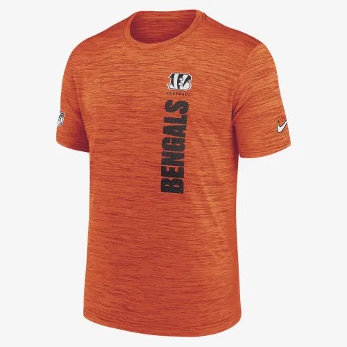 Cincinnati Bengals Sideline Velocity мужские Nike Dri-FIT NFL футболка Orange