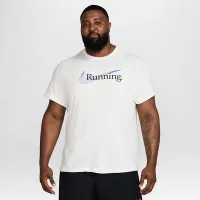 Nike Dri-FIT мужские Running футболка цвет белый