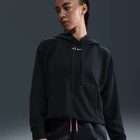 Nike A'ja Wilson жіноча оверсайз Cropped баскетбольні Толстовка з капюшоном колір чорний