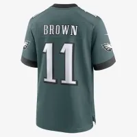 A.J. цвет коричневый Philadelphia Eagles мужские Nike NFL Game Jersey цвет зеленый