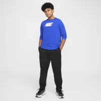 Nike Dri-FIT Multi+ Big дитячі (для хлопчиків) Long-Sleeve Top (Extended Size) блакитний