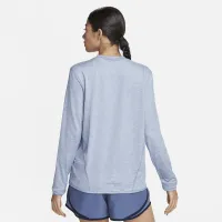 Nike Dri-FIT Swift Element UV женская Crew-Neck Running Top синий