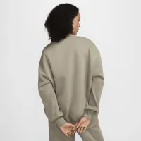Nike Sportswear Phoenix Fleece жіноча оверсайз Crew-Neck світшот колір зелений