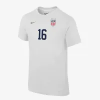 Rose Lavelle USWNT Big дитячі Nike Soccer футболка колір білий