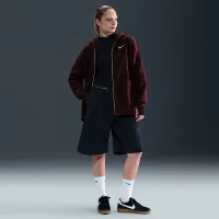 Nike Sportswear Phoenix Fleece женская оверсайз Full-Zip Толстовка с капюшоном цвет красный