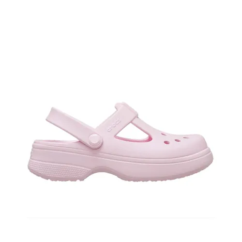 Шльопанці Crocs Classic Mary Jane Clog 210615-6ZW - Рожеві