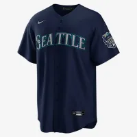 Ichiro Suzuki Seattle Mariners Cooperstown чоловічі Nike MLB Replica Jersey блакитний