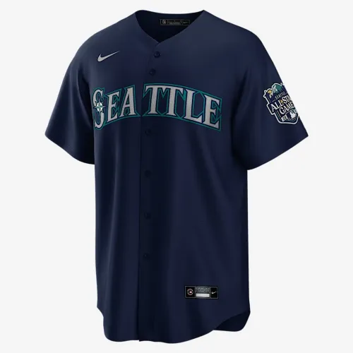 Ichiro Suzuki Seattle Mariners Cooperstown чоловічі Nike MLB Replica Jersey блакитний