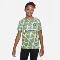 Nigeria Academy Pro Big дитячі Nike Dri-FIT Pre-Match Soccer Top колір зелений