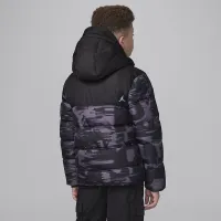 Nike Jordan Big детские Faux Down Куртка цвет серый