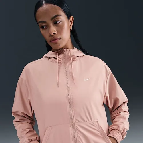 Nike Sportswear Classic Wovens женская Loose UV Hooded Куртка Pink